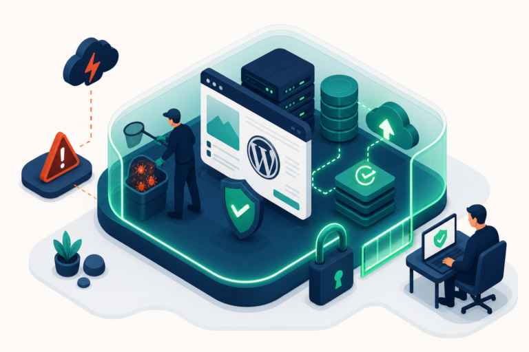 Sichere Bereinigung und Wiederherstellung einer gehackten WordPress-Website